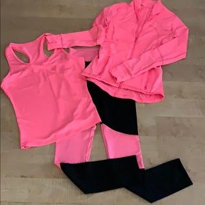 3 piece workout outfit